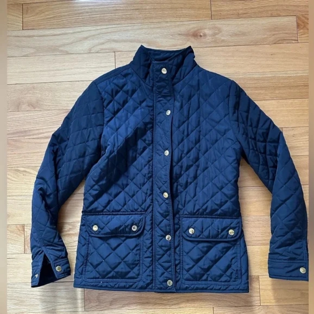 British Khaki Navy Blue Jacket- US Size XL